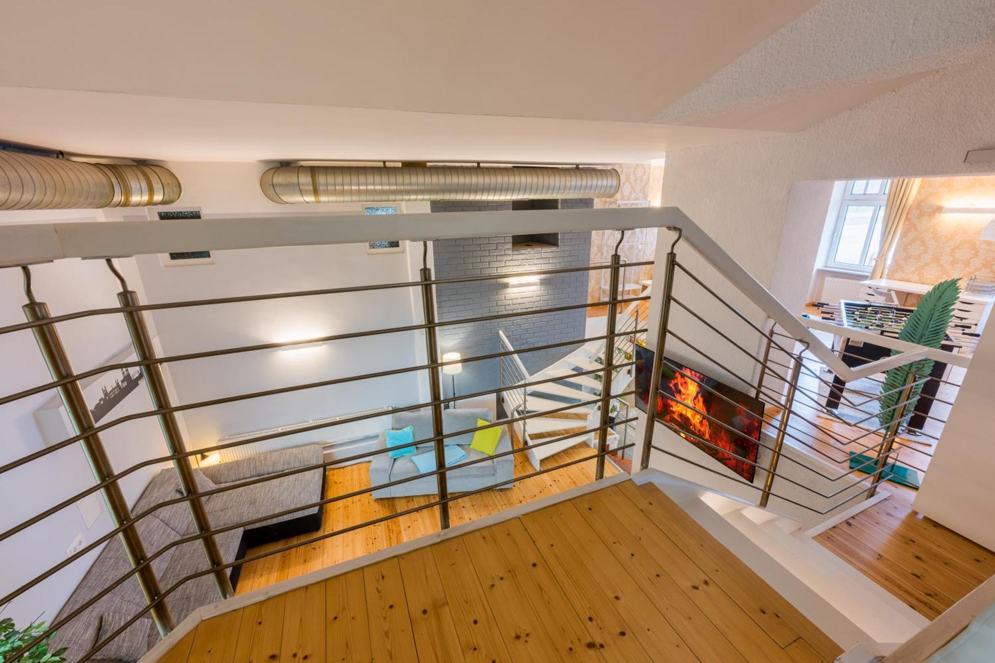 Exklusive Und Grosszuegige Wohnung 140 Qm In Magdeburg Top-Lage Mit Kicker Fuer Bis Zu 8 Personen Exterior foto